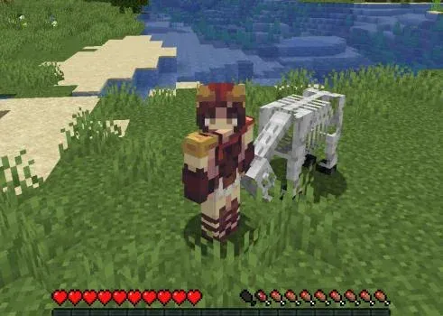 skeleton horse minecraf